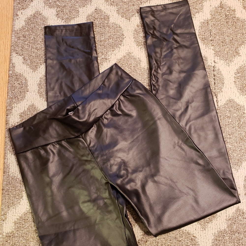 Soprano faux leather legging